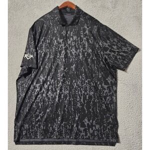 Nike Dri-FIT Men's Golf Polo Black Camo Print Shirt Size XL Golf‎ CU9533-010